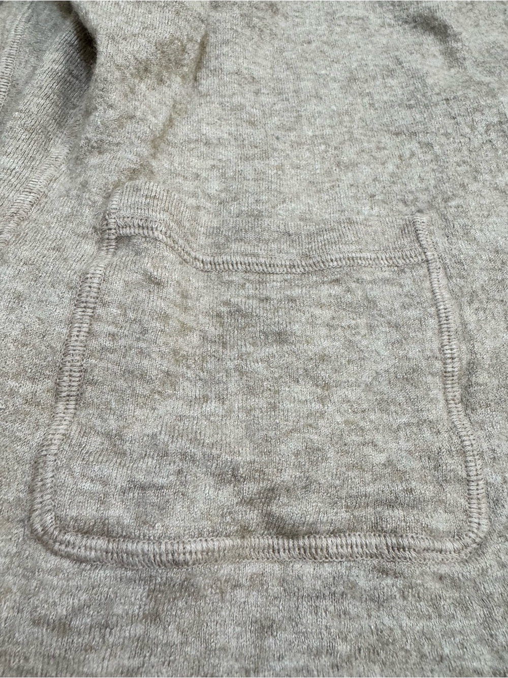 Tommy Bahama Gray Tie Front Wool Blend Cardigan Women’s S Soft Knit - Picture 8 of 9